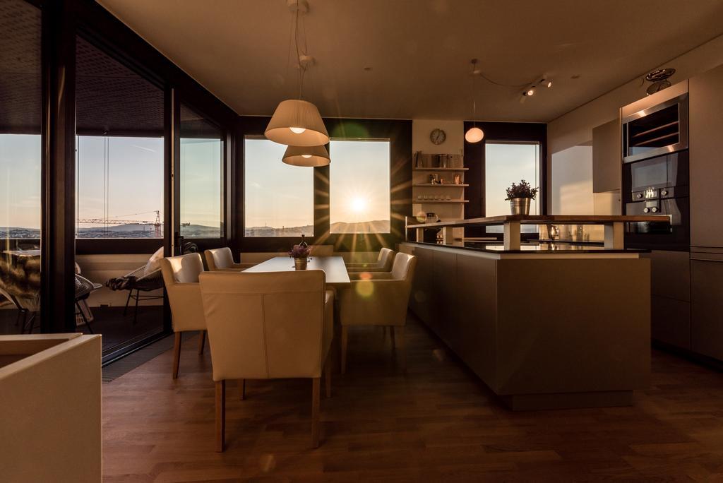 Skyflats Vienna - Rooftop Apartments Camera foto